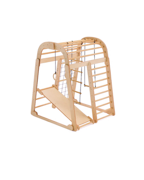 Aire de Jeux en Bois pour Enfants