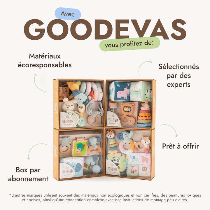 BabyBox — Coffrets de jeux pour la première année (0–12 mois)