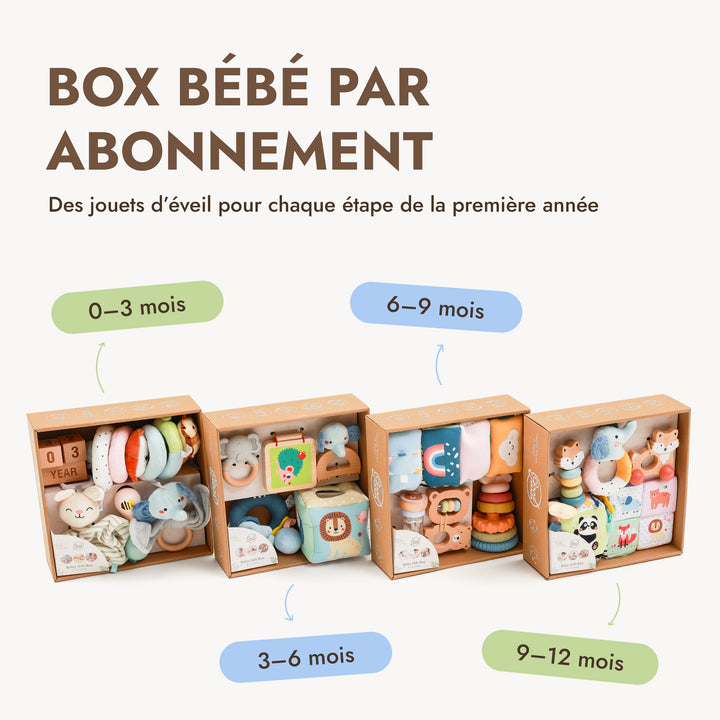 BabyBox — Coffrets de jeux pour la première année (0–12 mois)