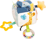 Cube sensoriel en tissu