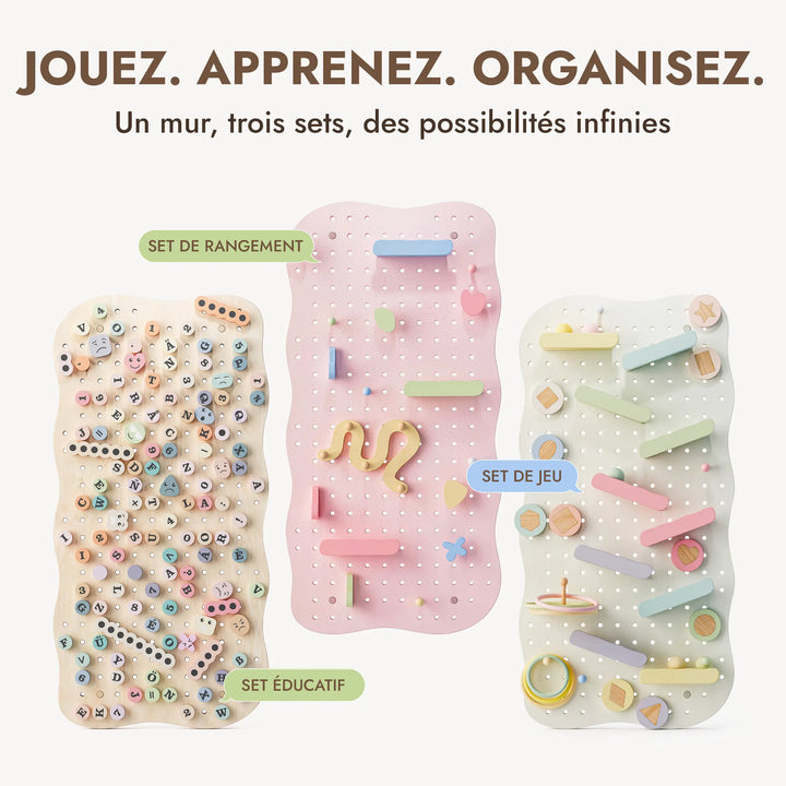 Panneau perforé en bois pour chambre d’enfant — GoodevasBoard