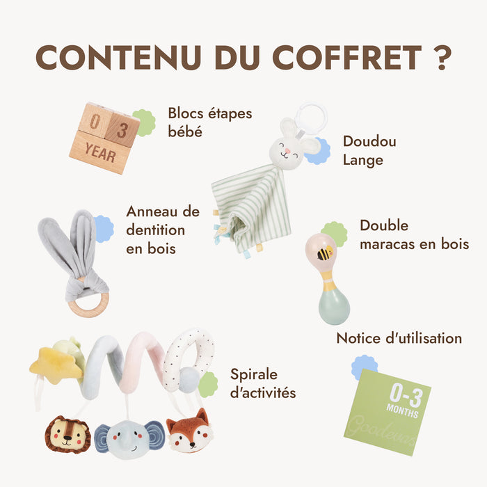 BabyBox — Coffrets de jeux pour la première année (0–12 mois)