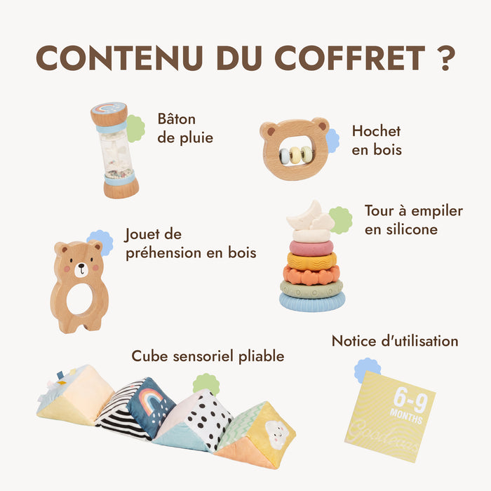 BabyBox — Coffrets de jeux pour la première année (0–12 mois)