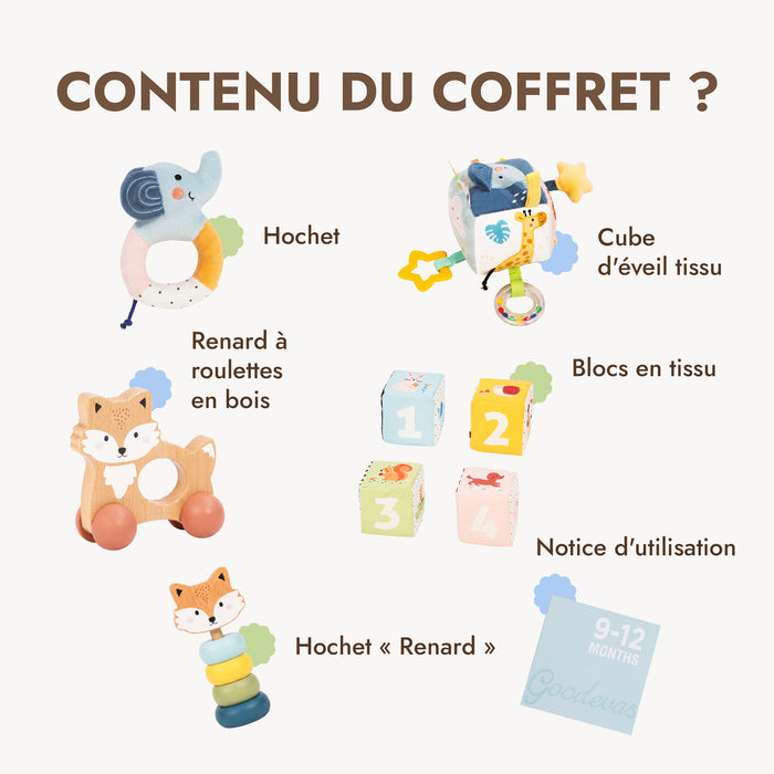 BabyBox — Coffrets de jeux pour la première année (0–12 mois)