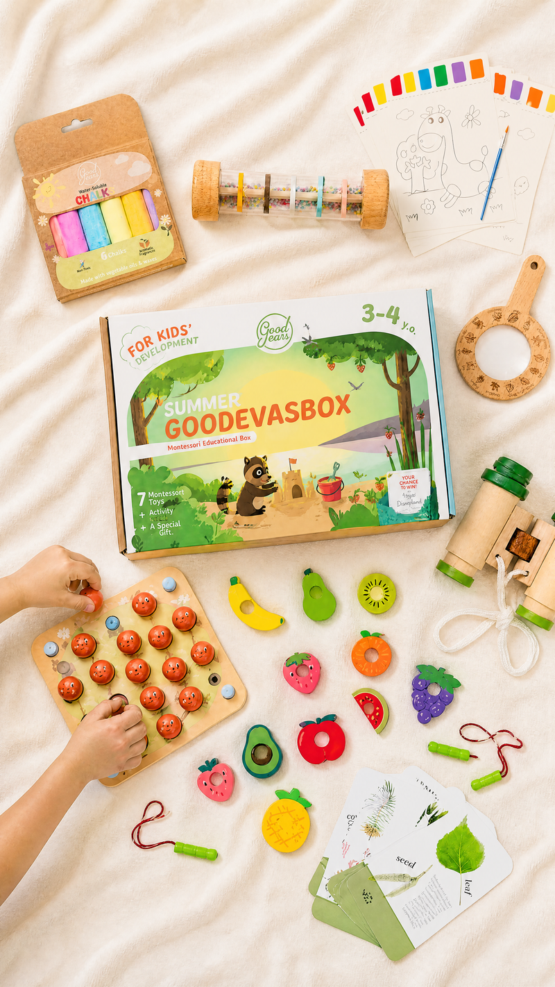 Kit de jeux d'été (3–4 ans) — GoodevasBox