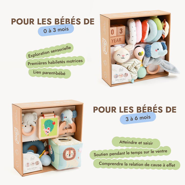 BabyBox — Coffrets de jeux pour la première année (0–12 mois)