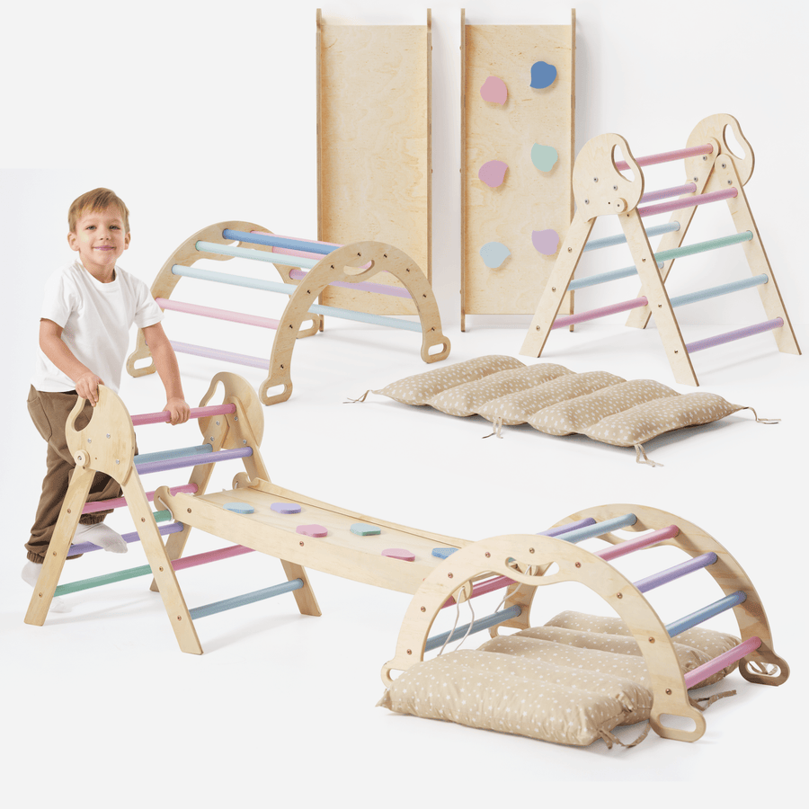 WoodandHearts Lot de 3 rochers avec rampe pour enfants et tout-petits – Toboggan d'escalade Montessori – Ensemble triangulaire – Jouets d'escalade pour tout-petits – Jouet pour tout-petits (1 à 6 ans WoodandHearts Lot de 3 rochers avec rampe pour enfants et tout-petits – Toboggan d'escalade Montessori – Ensemble triangulaire – Jouets d'escalade pour tout-petits – Jouet pour tout-petits (1 à 6 ans