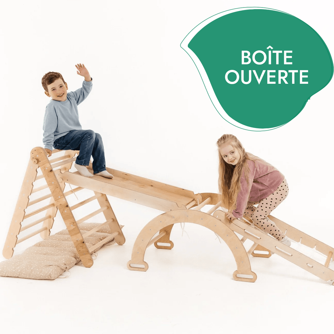 5 - en - 1 Set de grimpe Montessori – « Occasion – Comme neuf » - Goodevas FR