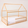 Lit Cabane Montessori pour Enfants avec Barrière