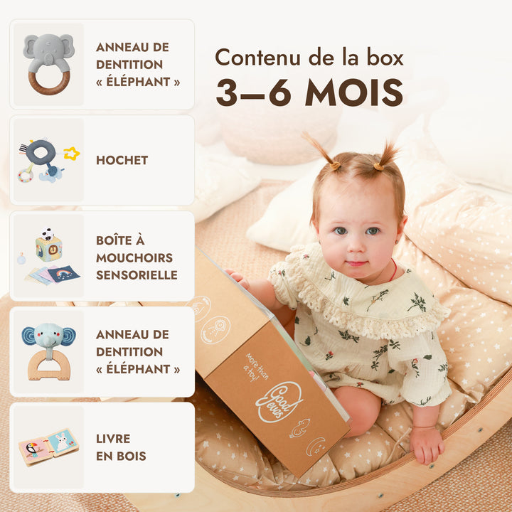BabyBox — Coffrets de jeux pour la première année (0–12 mois)