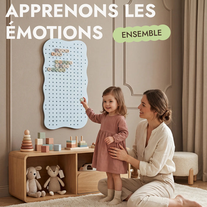 Panneau perforé en bois pour chambre d’enfant — GoodevasBoard