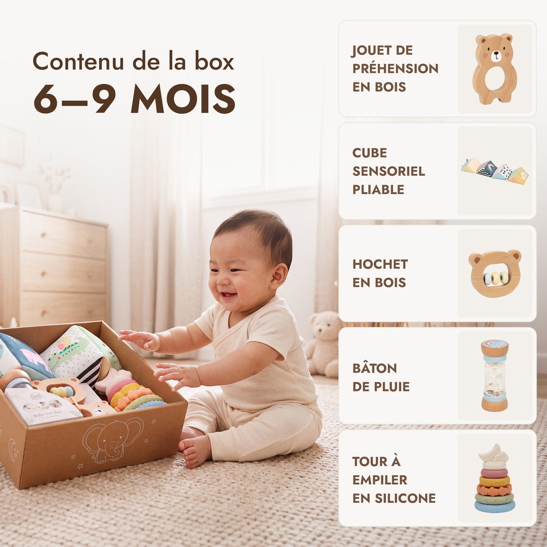 BabyBox — Coffrets de jeux pour la première année (0–12 mois)