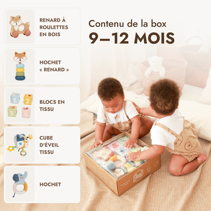 BabyBox — Coffrets de jeux pour la première année (0–12 mois)