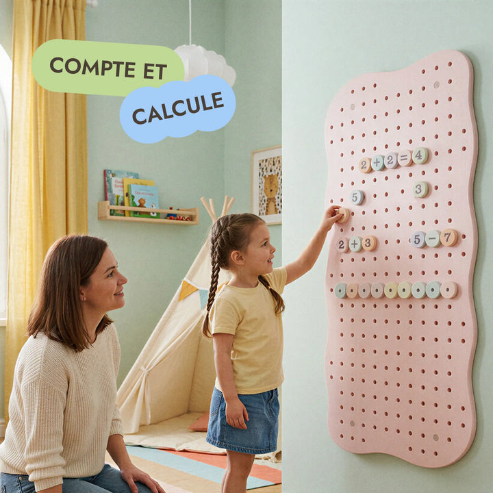Panneau perforé en bois pour chambre d’enfant — GoodevasBoard