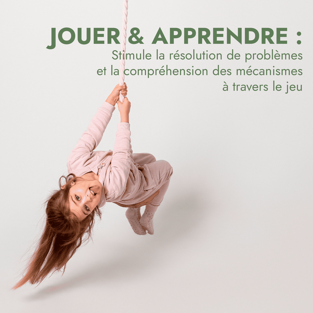 Ensemble de trois balançoires : disque + anneaux + échelle de corde