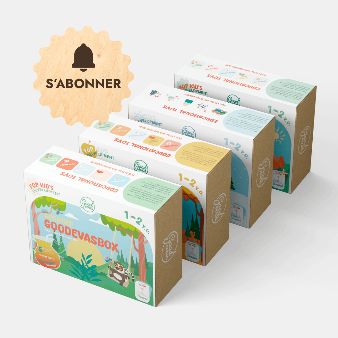 Abonnement Annuel aux Kits de Jeu (1–2 ans) — GoodevasBox - Goodevas FR