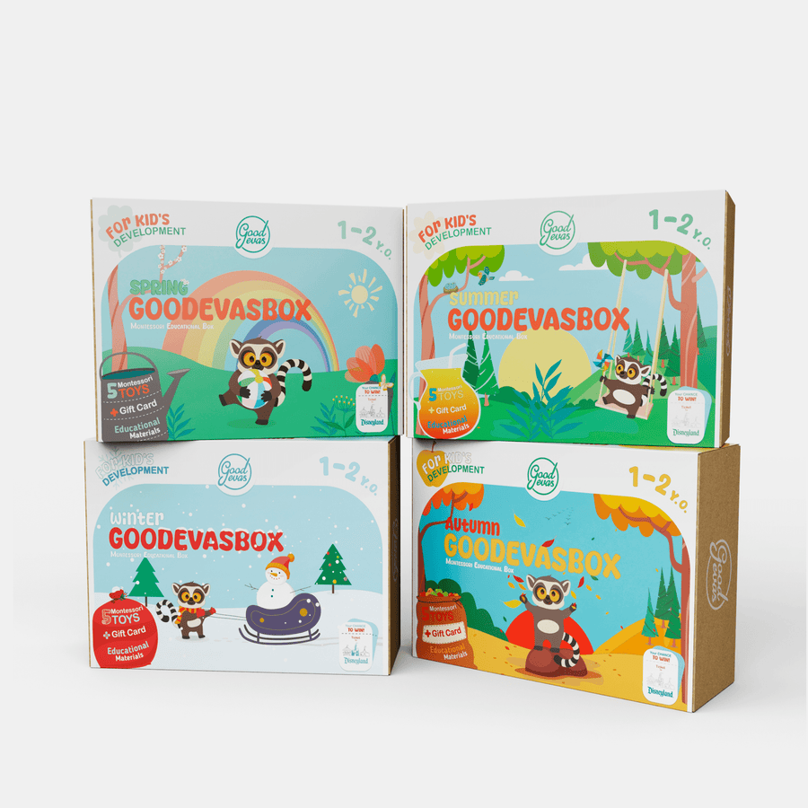 Abonnement Annuel aux Kits de Jeu (1–2 ans) — GoodevasBox - Goodevas FR