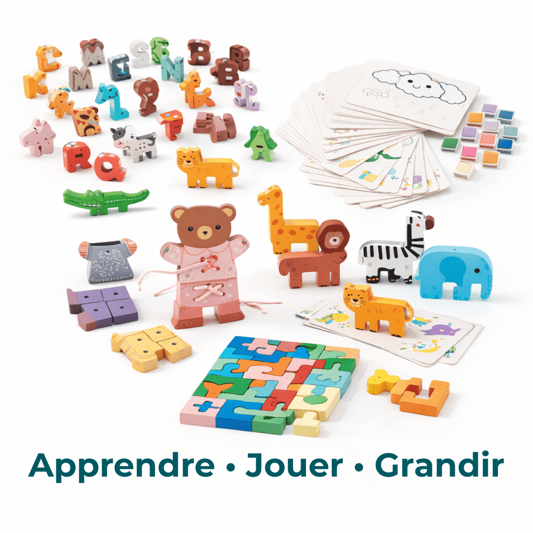 Abonnement Annuel aux Kits de Jeu (3–4 ans) — GoodevasBox - Goodevas FR