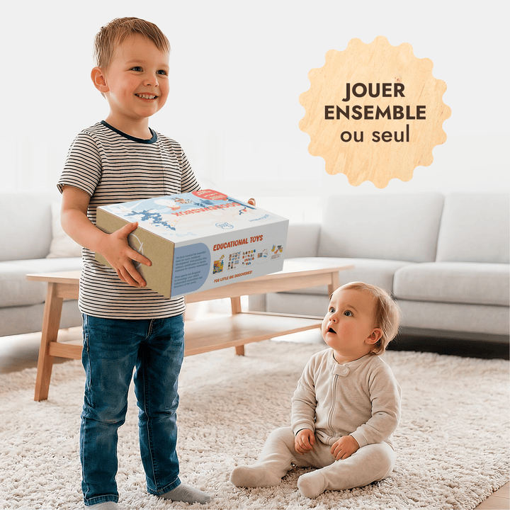 Abonnement Annuel aux Kits de Jeu (3–4 ans) — GoodevasBox - Goodevas FR