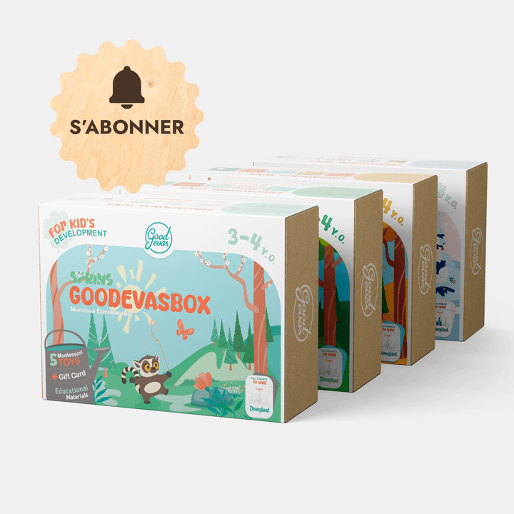 Abonnement Annuel aux Kits de Jeu (3–4 ans) — GoodevasBox - Goodevas FR