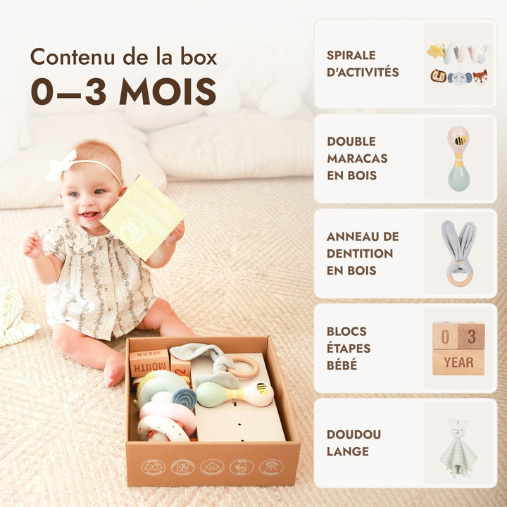 BabyBox — Coffrets de jeux pour la première année (0–12 mois) - Goodevas FR