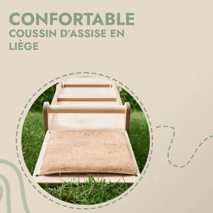 Bascule en bois pour tout - petits - Goodevas FR