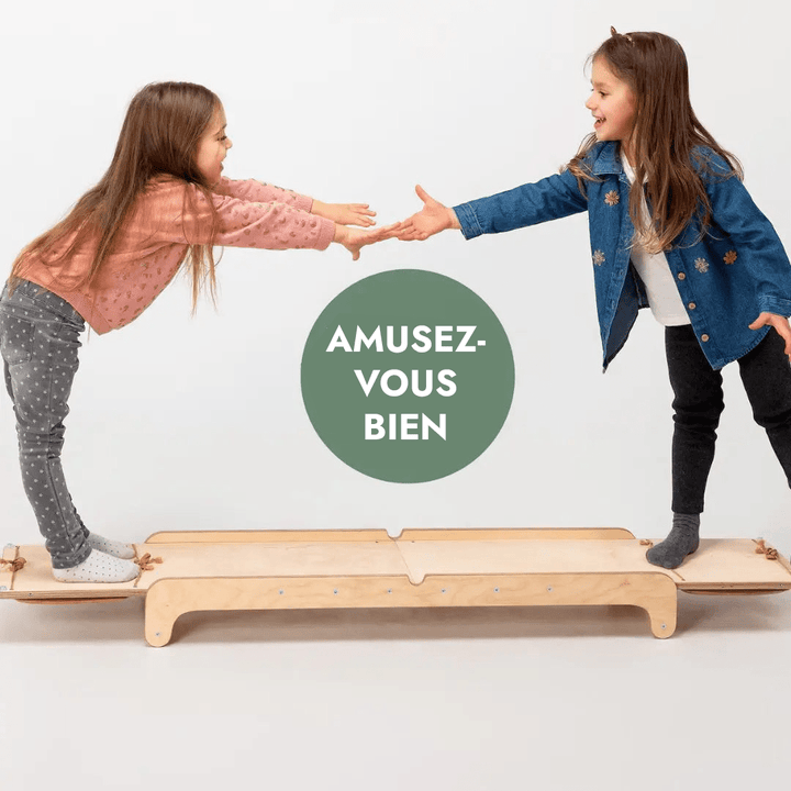 Bascule en bois pour tout - petits - Goodevas FR