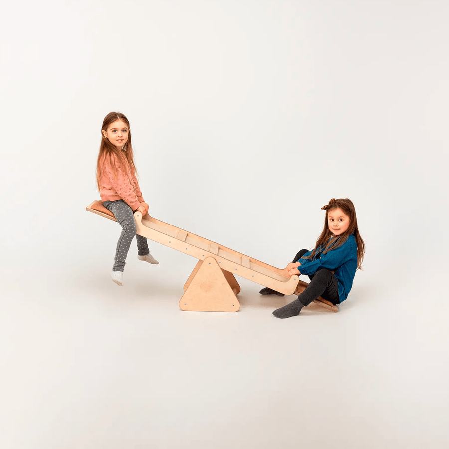 Bascule en bois pour tout - petits - Goodevas FR