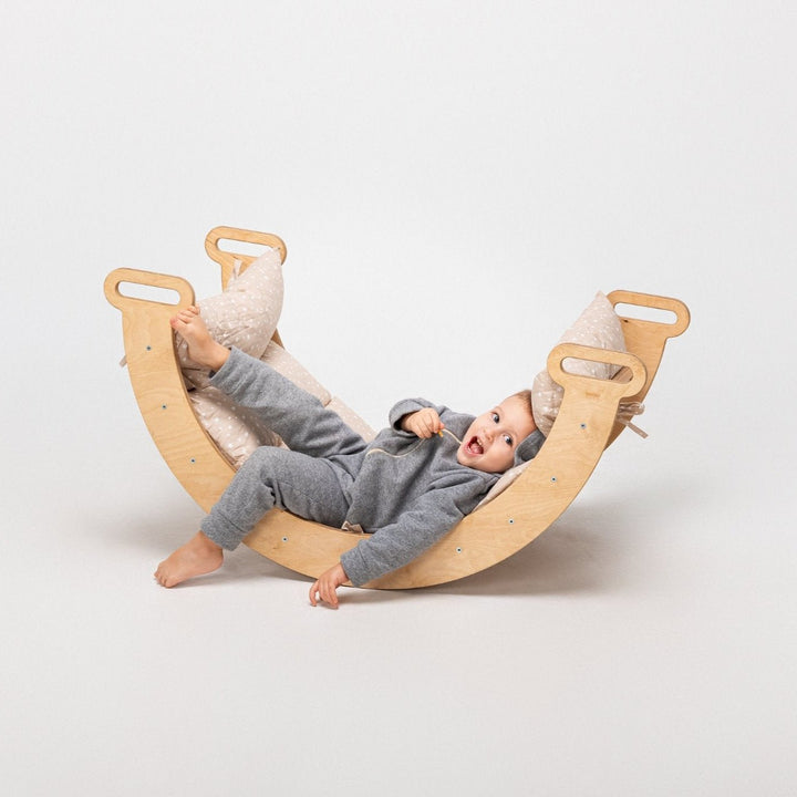Coussin pour Arche d'Escalade et Balancelle - Beige (Coussin seulement) - Goodevas FR