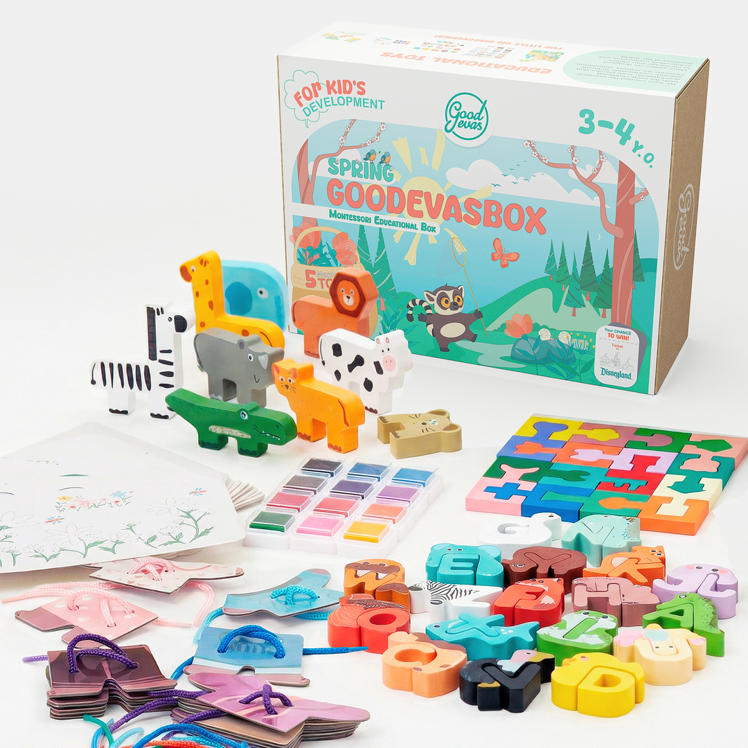 Kit de Jeu de Printemps (3–4 ans) — GoodevasBox - Goodevas FR