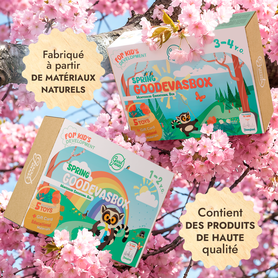 Kit de Jeu de Printemps (3–4 ans) — GoodevasBox - Goodevas FR