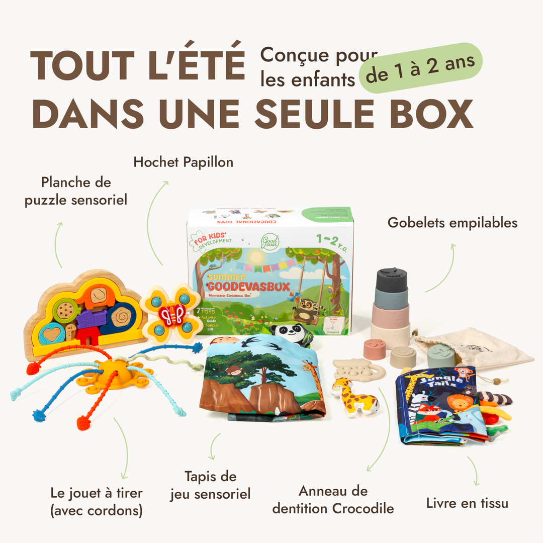 Kit de jeux d'été (1–2 ans) — GoodevasBox - Goodevas FR