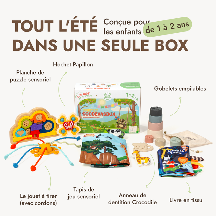 Kit de jeux d'été (1–2 ans) — GoodevasBox - Goodevas FR