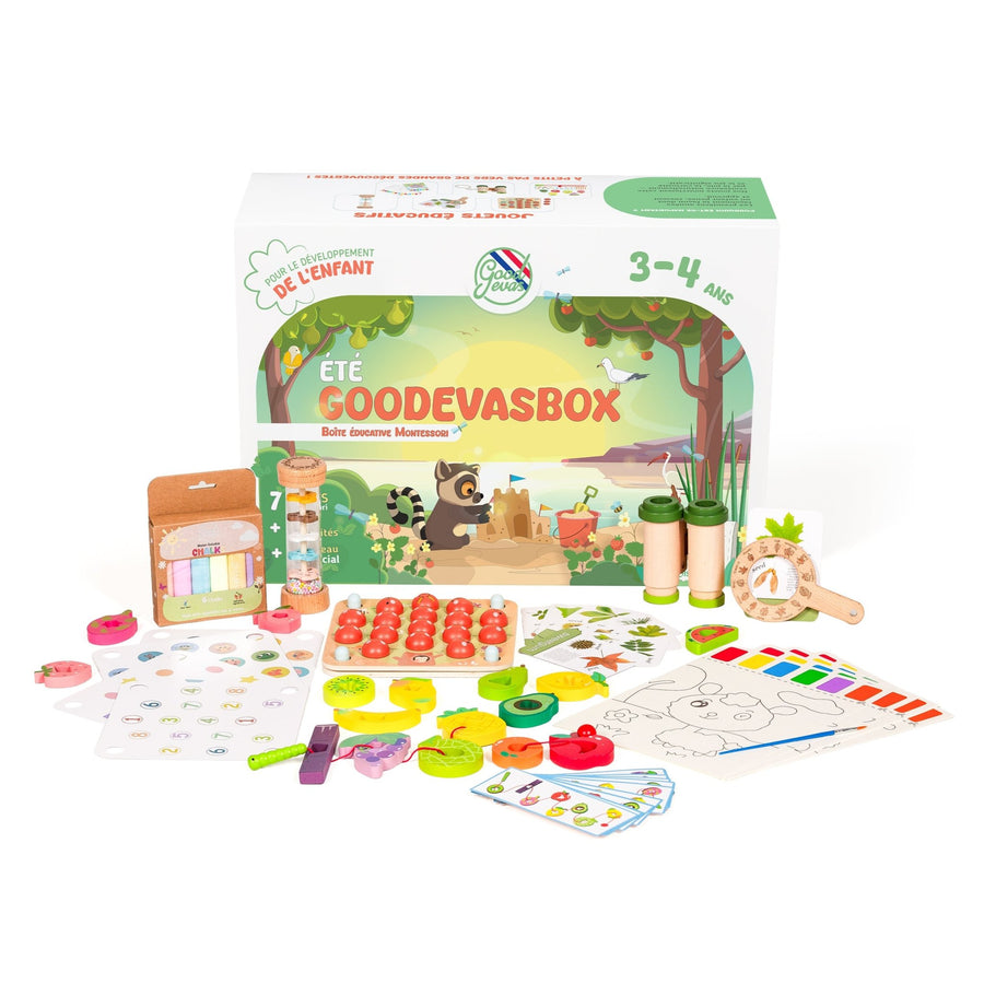 Kit de jeux d'été (3–4 ans) — GoodevasBox - Goodevas FR
