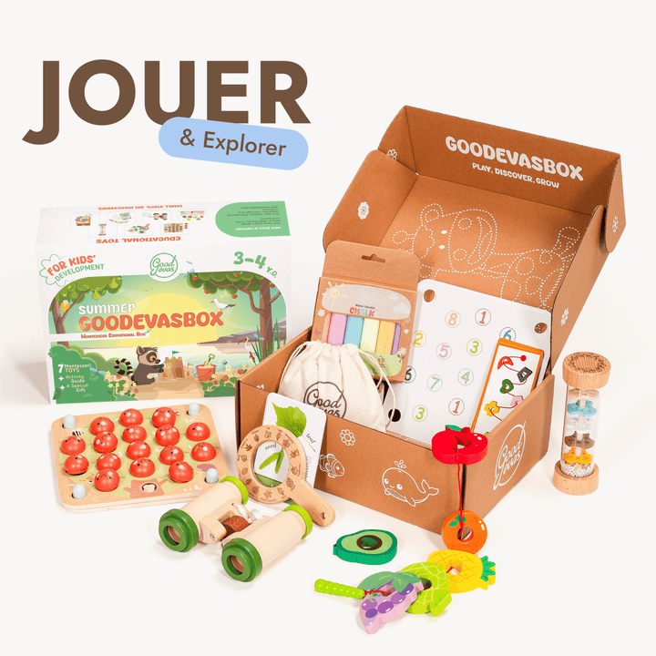 Kit de jeux d'été (3–4 ans) — GoodevasBox - Goodevas FR
