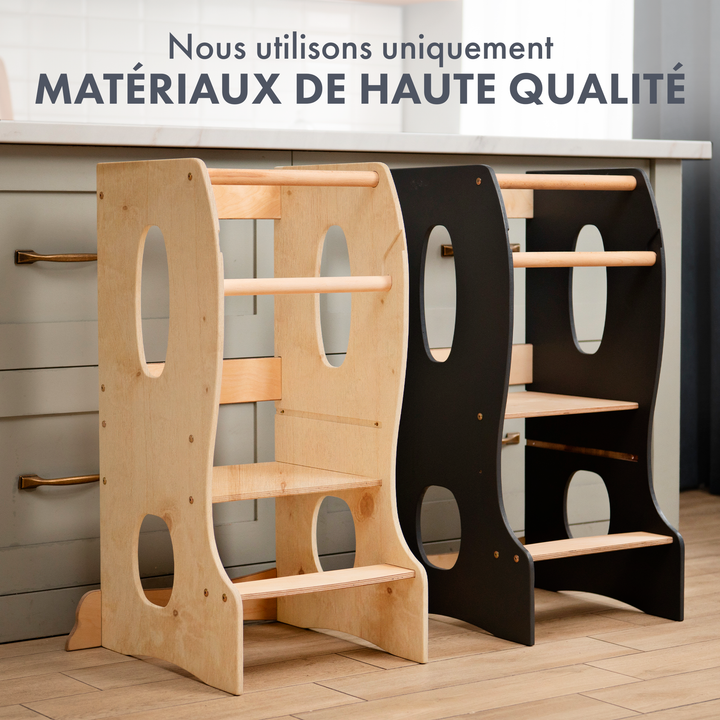 Tour d'apprentissage Montessori : Aide de cuisine - Beige