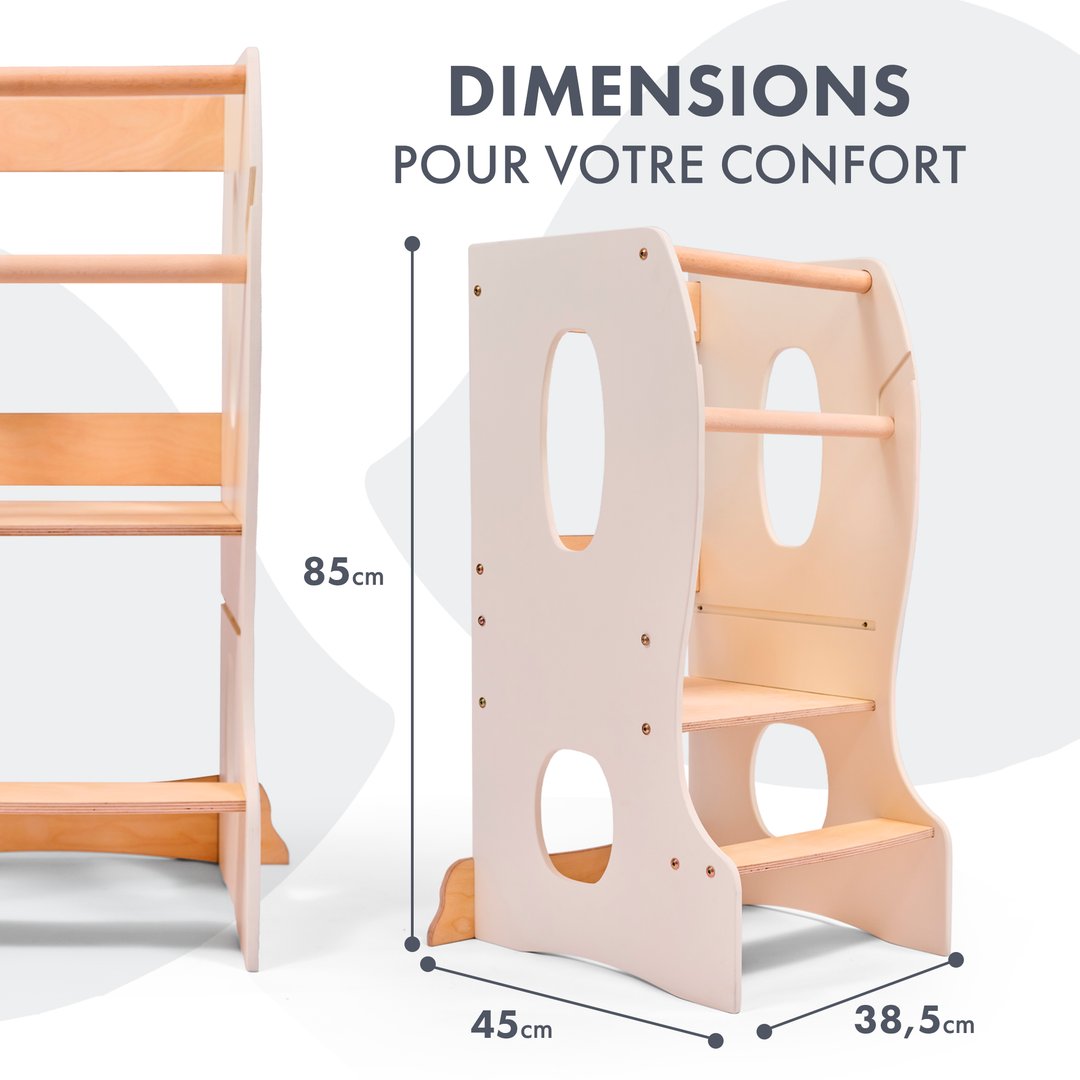 Tour d'apprentissage Montessori : Aide de cuisine - Ivoire