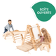 Set d’escalade Montessori 6-en-1 – « Occasion – Comme neuf »