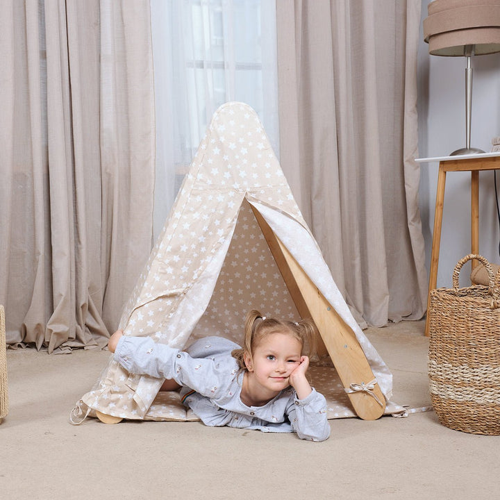 Toile de tente avec tapis pour échelle triangulaire d'escalade - Goodevas FR