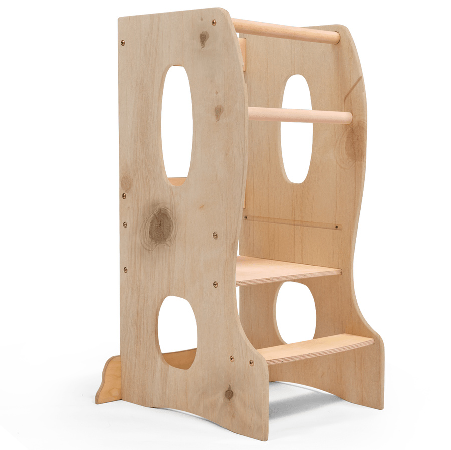 Tour d'apprentissage Montessori : Aide de cuisine - Beige - Goodevas FR