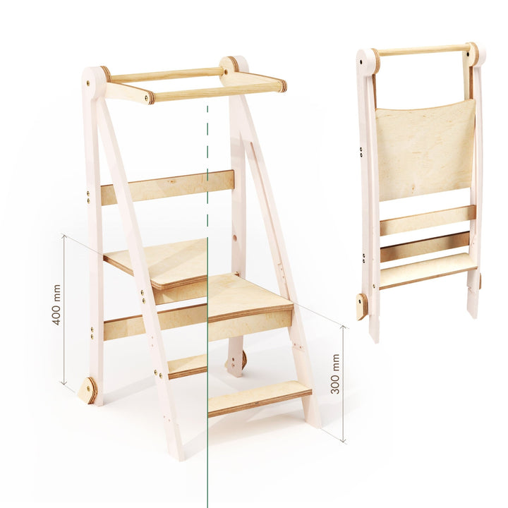 Tour d'apprentissage réglable - Tabouret pour enfants - Goodevas FR
