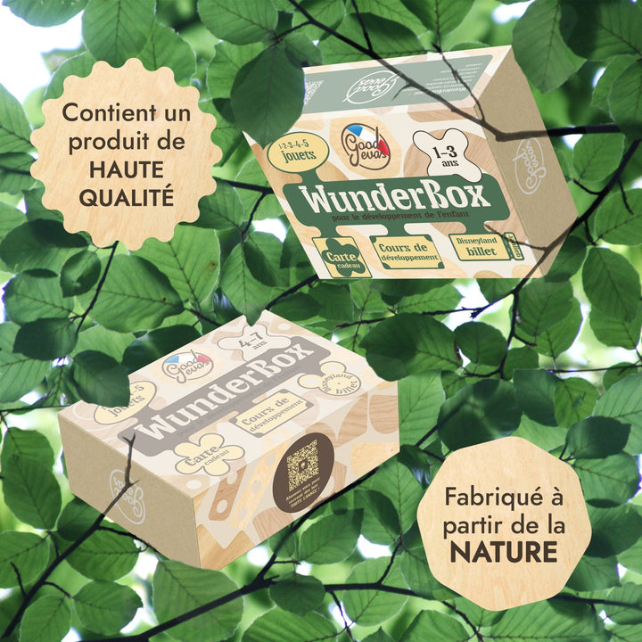 WunderBox 1–3 ans – Coffret de développement pour tout - petits - Goodevas FR