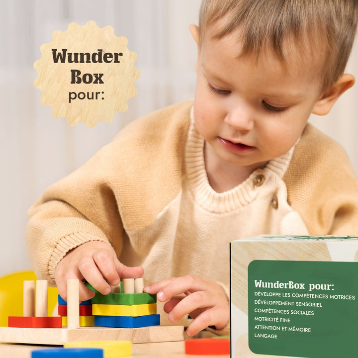 WunderBox 1–3 ans – Coffret de développement pour tout - petits - Goodevas FR