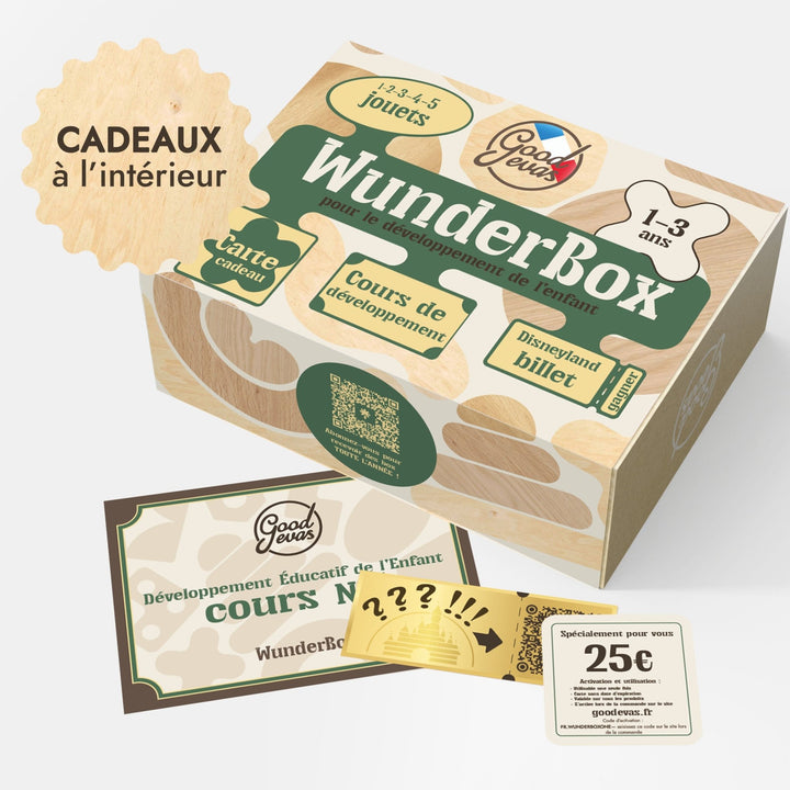 WunderBox 1–3 ans – Coffret de développement pour tout - petits - Goodevas FR