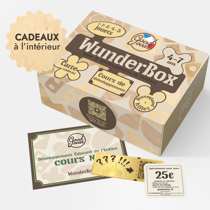 WunderBox 4–7 ans – Coffret éducatif pour les enfants - Goodevas FR