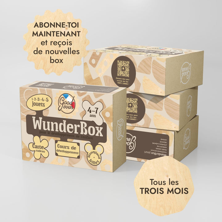 WunderBox 4–7 ans – Coffret éducatif pour les enfants - Goodevas FR