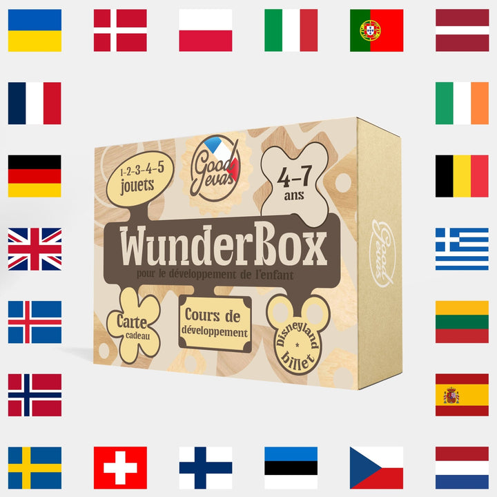 WunderBox 4–7 ans – Coffret éducatif pour les enfants - Goodevas FR